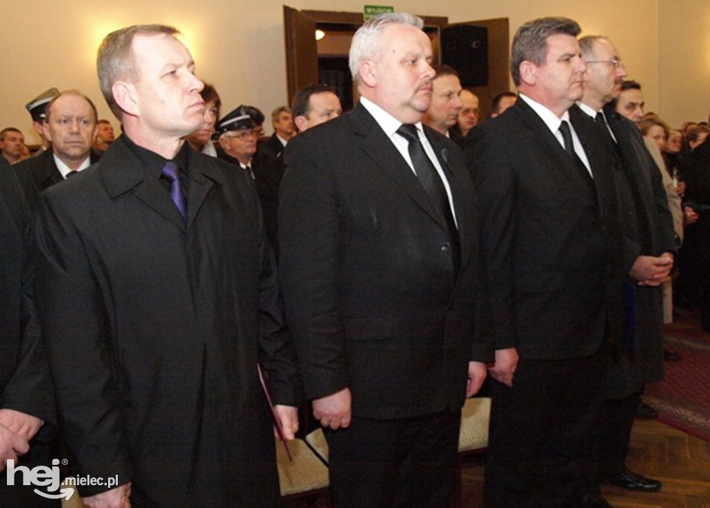 Mielec po katastrofie smoleńskiej w kwietniu 2010 roku