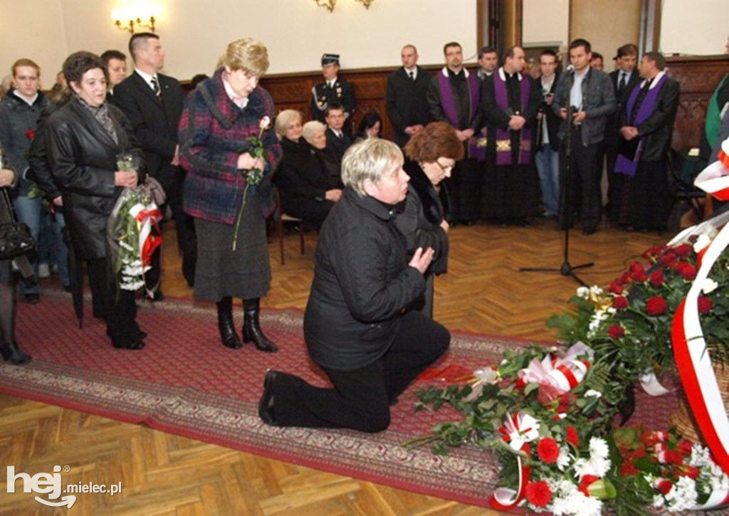 Mielec po katastrofie smoleńskiej w kwietniu 2010 roku