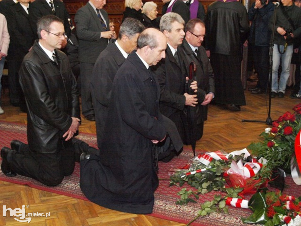 Mielec po katastrofie smoleńskiej w kwietniu 2010 roku