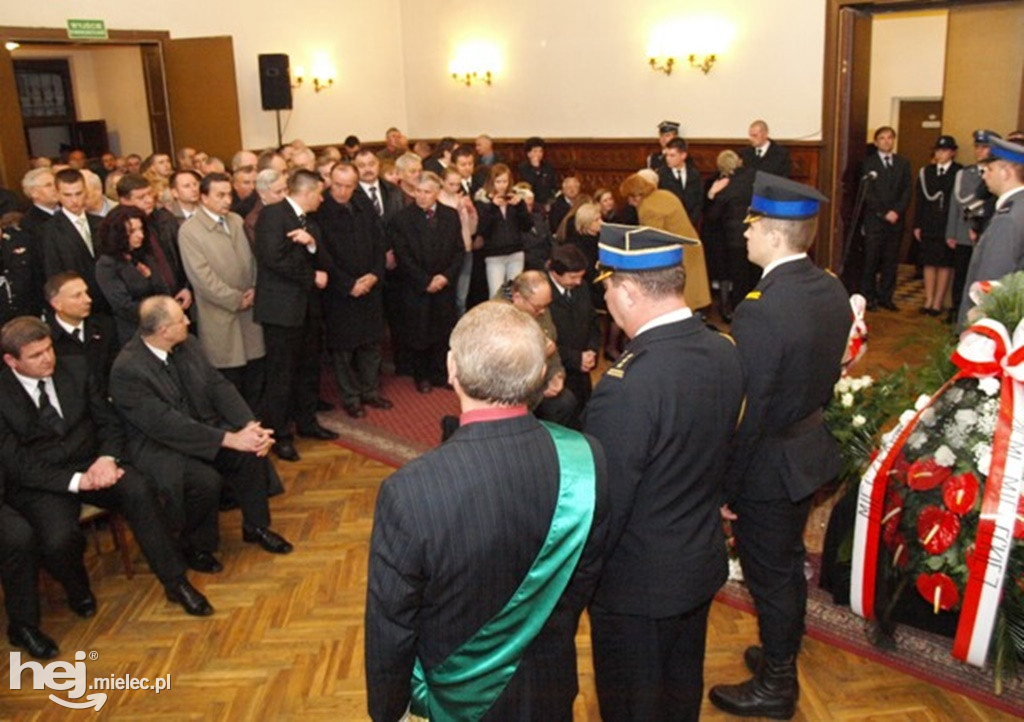 Mielec po katastrofie smoleńskiej w kwietniu 2010 roku