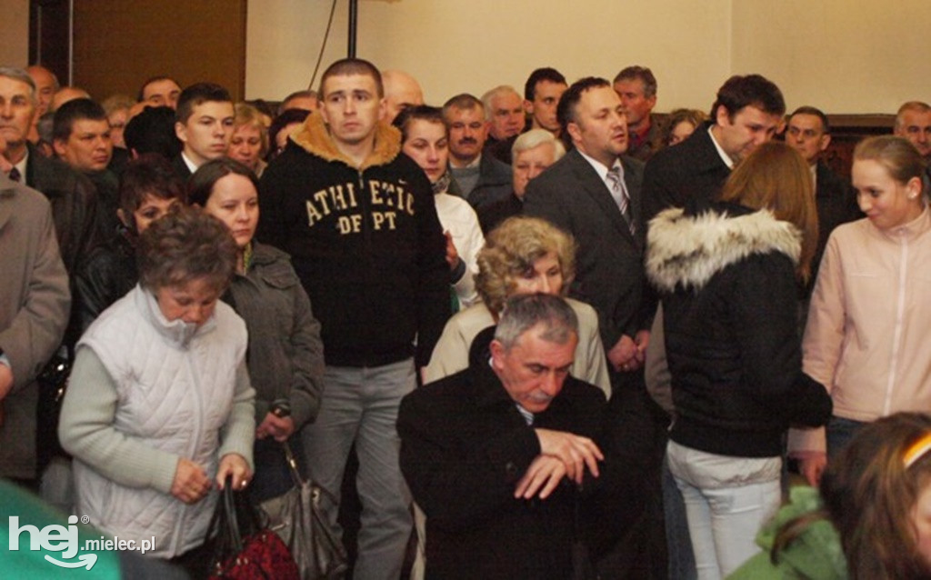 Mielec po katastrofie smoleńskiej w kwietniu 2010 roku