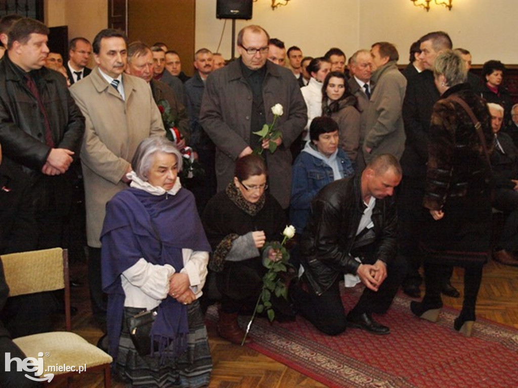 Mielec po katastrofie smoleńskiej w kwietniu 2010 roku