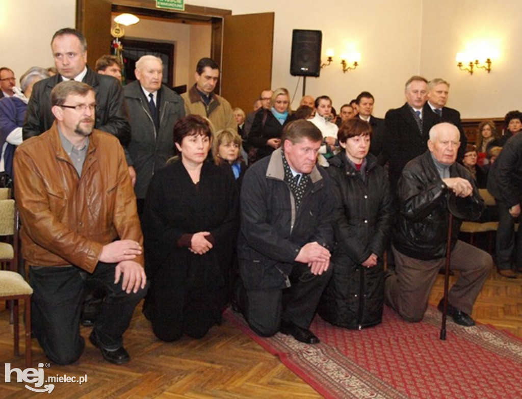 Mielec po katastrofie smoleńskiej w kwietniu 2010 roku