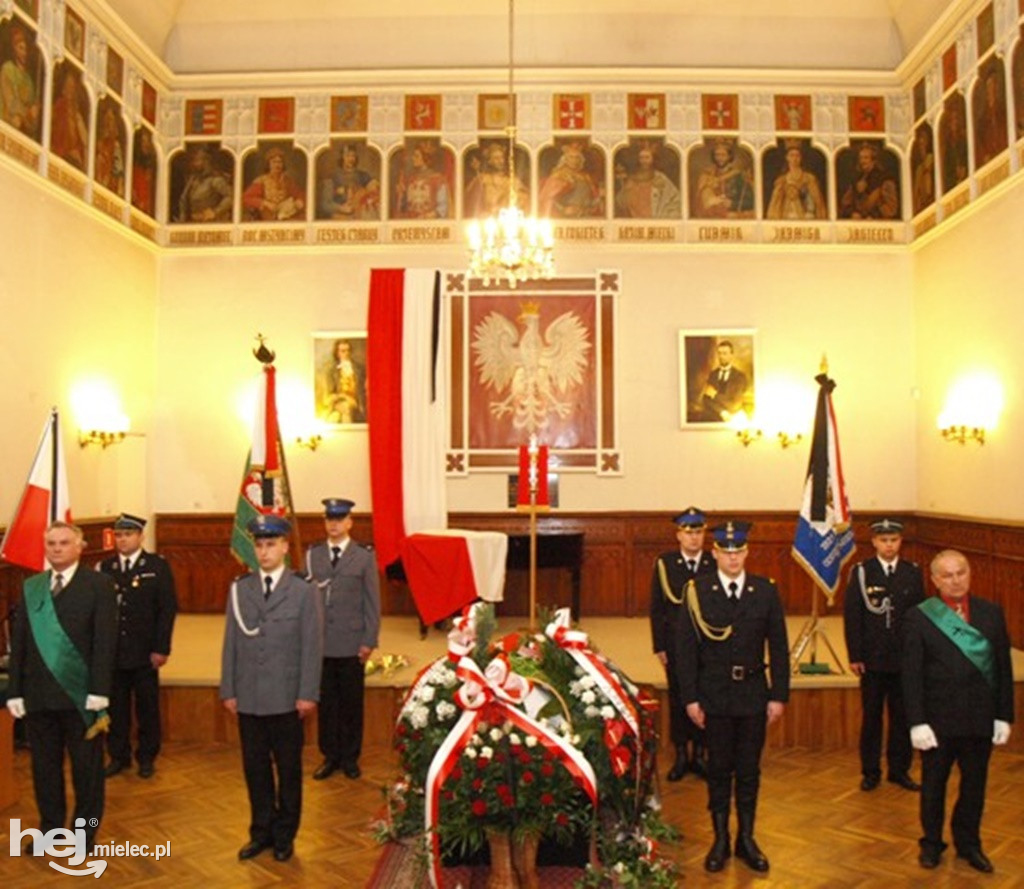 Mielec po katastrofie smoleńskiej w kwietniu 2010 roku