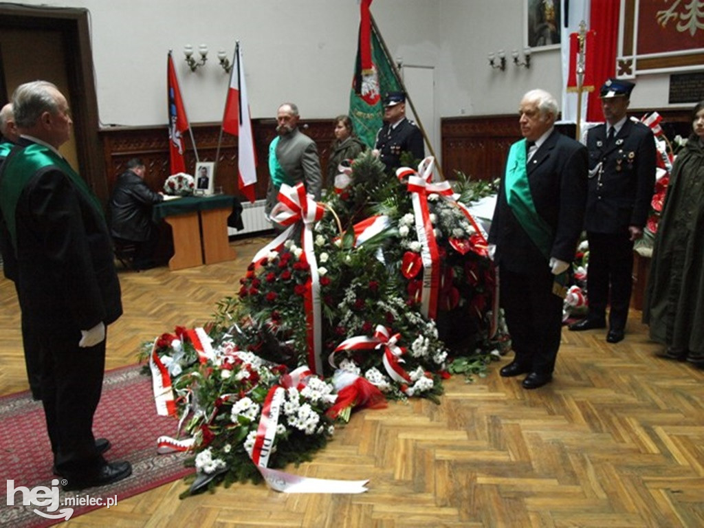 Mielec po katastrofie smoleńskiej w kwietniu 2010 roku