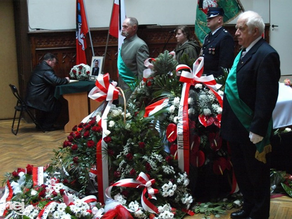 Mielec po katastrofie smoleńskiej w kwietniu 2010 roku