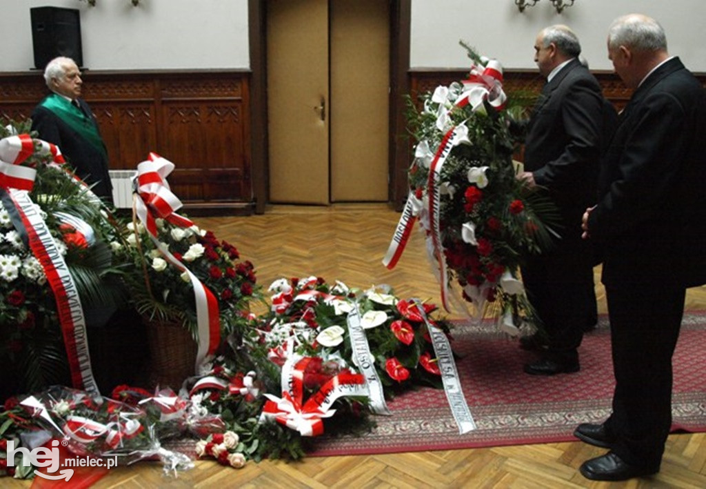 Mielec po katastrofie smoleńskiej w kwietniu 2010 roku