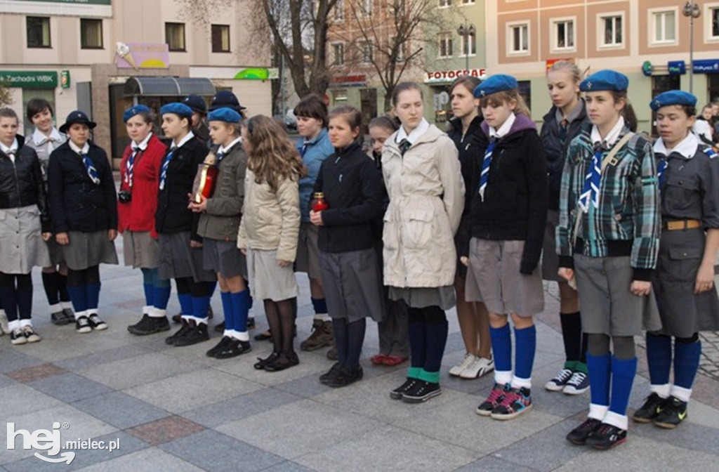 Mielec po katastrofie smoleńskiej w kwietniu 2010 roku