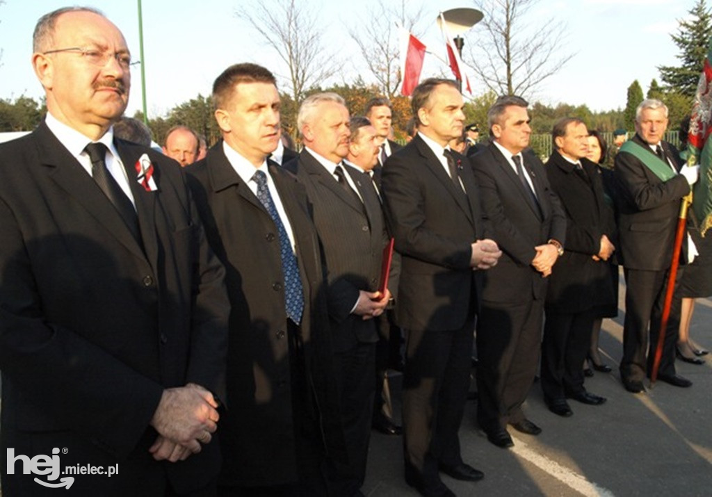 Mielec po katastrofie smoleńskiej w kwietniu 2010 roku