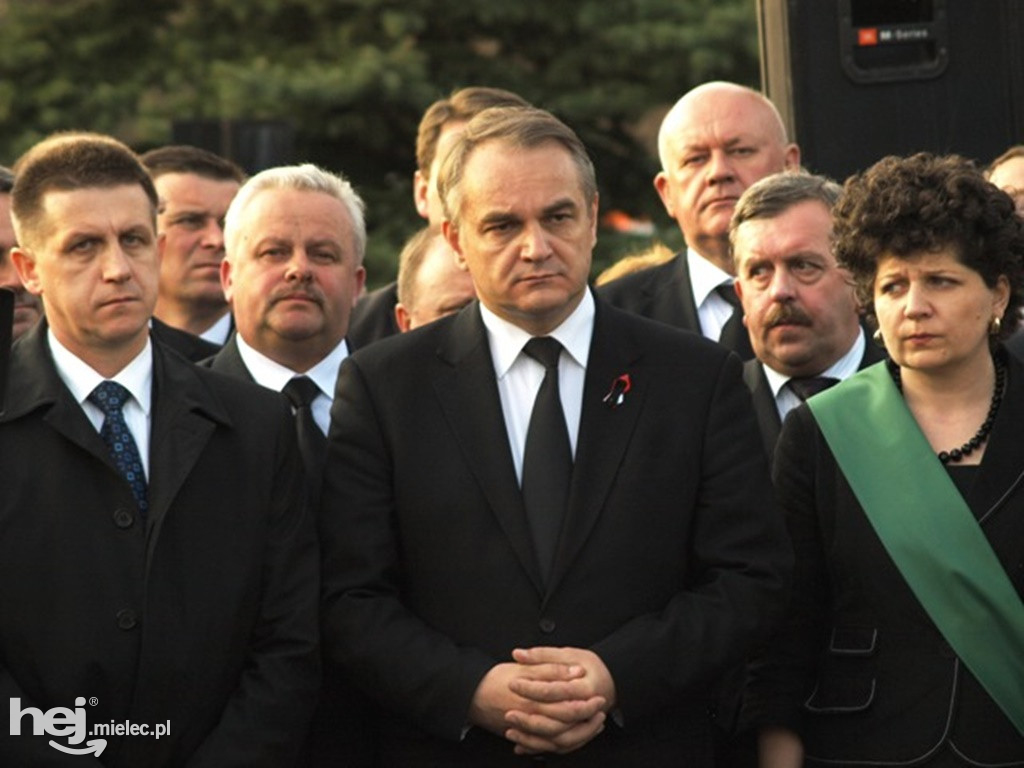Mielec po katastrofie smoleńskiej w kwietniu 2010 roku
