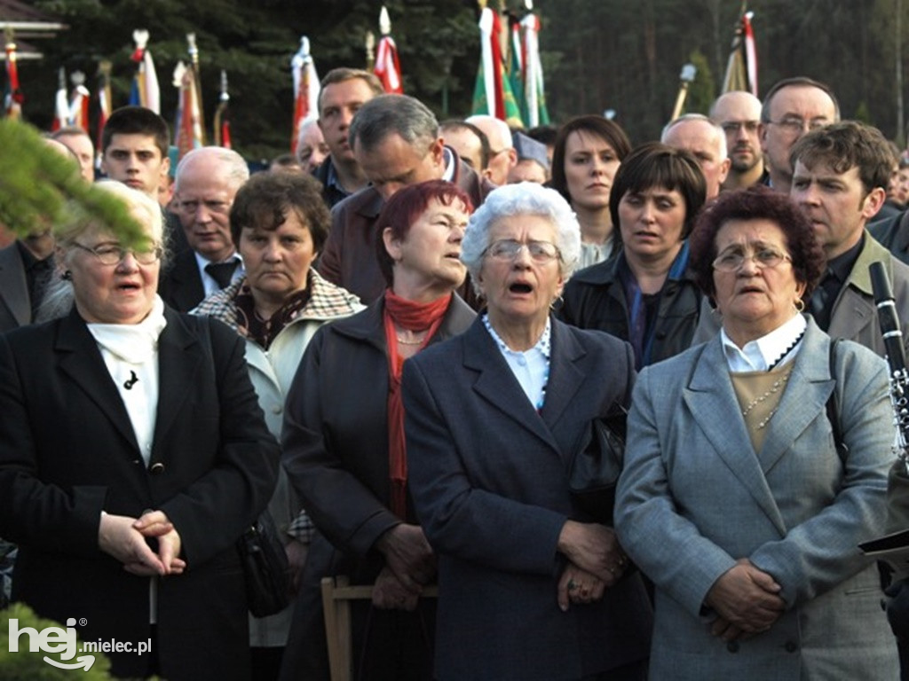 Mielec po katastrofie smoleńskiej w kwietniu 2010 roku