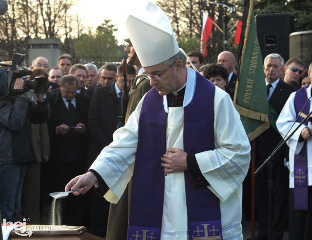 Mielec po katastrofie smoleńskiej w kwietniu 2010 roku