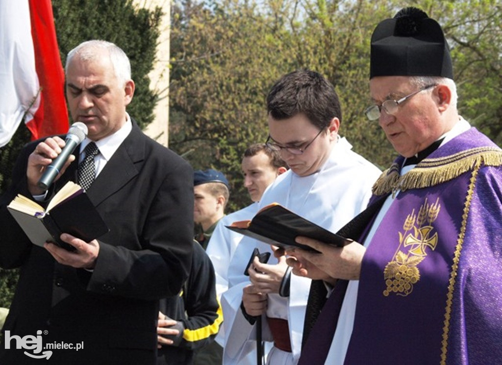 Mielec po katastrofie smoleńskiej w kwietniu 2010 roku