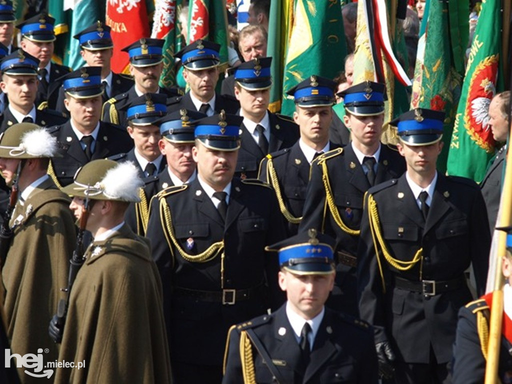 Mielec po katastrofie smoleńskiej w kwietniu 2010 roku