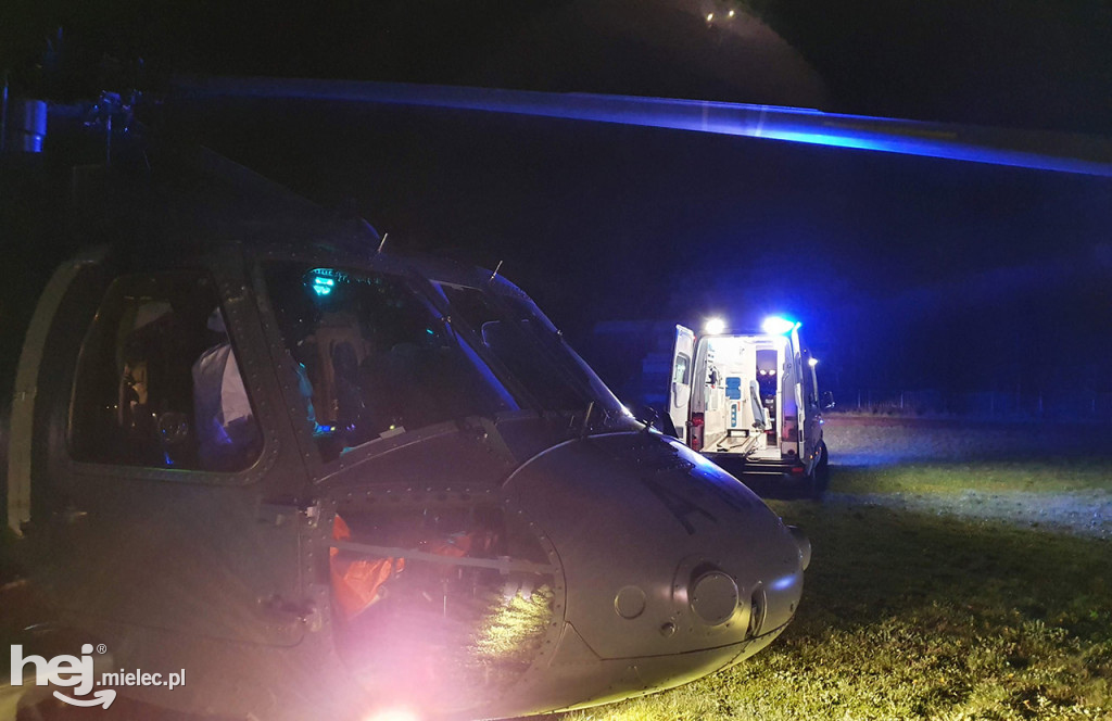 Black Hawk wykorzystany do ratowania pielęgniarki chorej na COVID-19