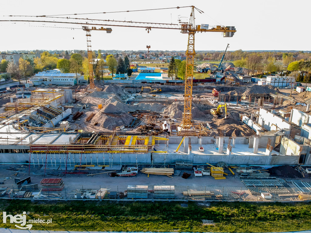 Prace na budowie hali MOSiR trwają