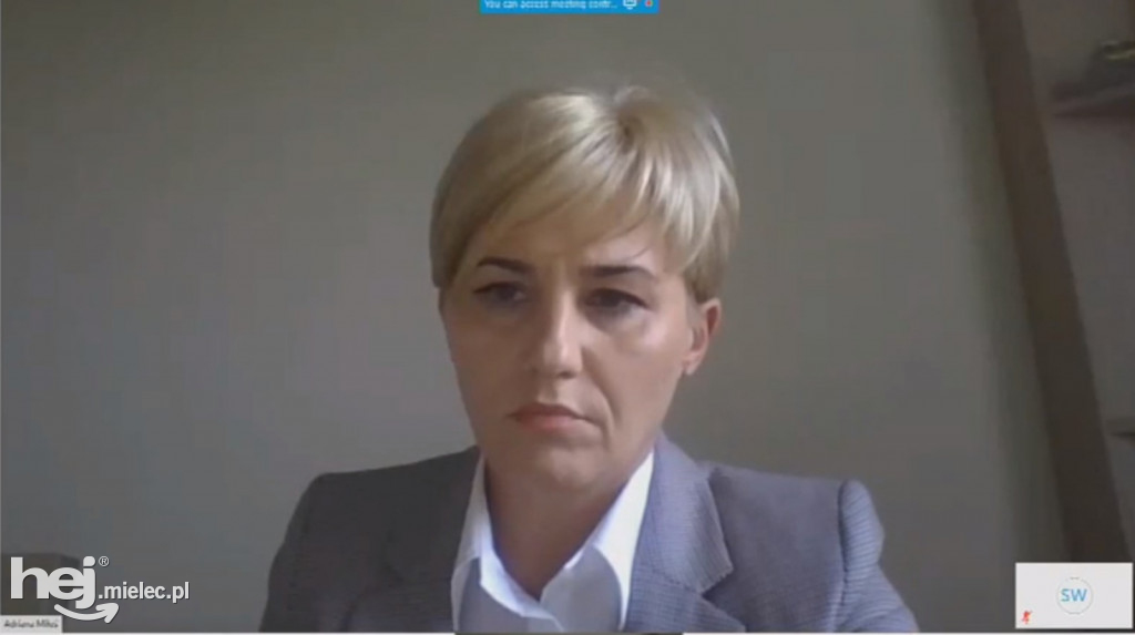 Pierwsza zdalna sesja Rady Miejskiej w Mielcu
