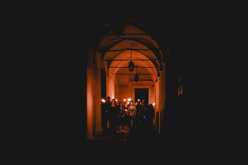 Nocne zwiedzanie zamku w Baranowie Sandomierskim