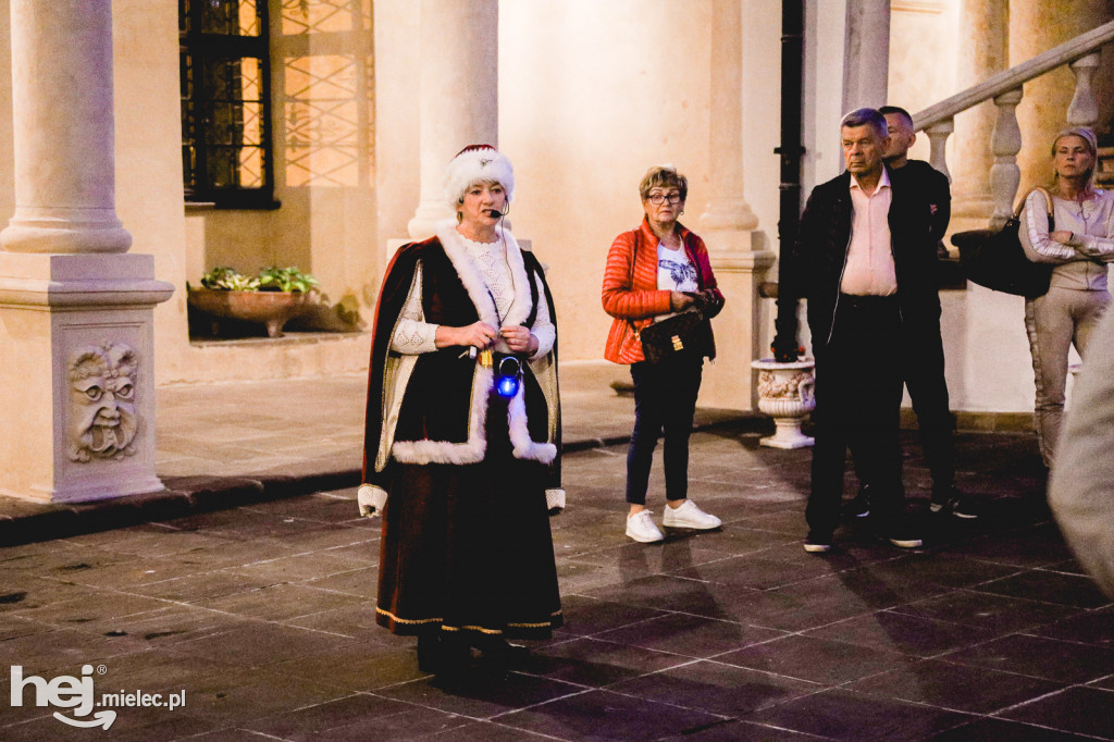 Nocne zwiedzanie zamku w Baranowie Sandomierskim