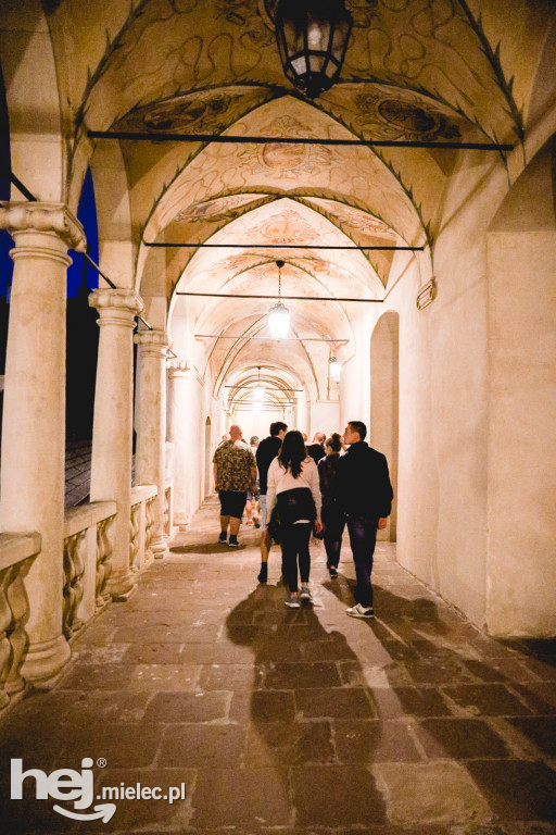 Nocne zwiedzanie zamku w Baranowie Sandomierskim