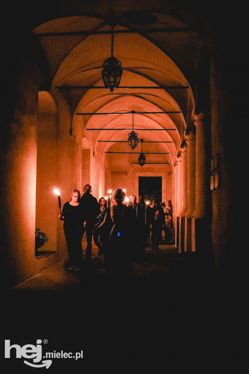 Nocne zwiedzanie zamku w Baranowie Sandomierskim