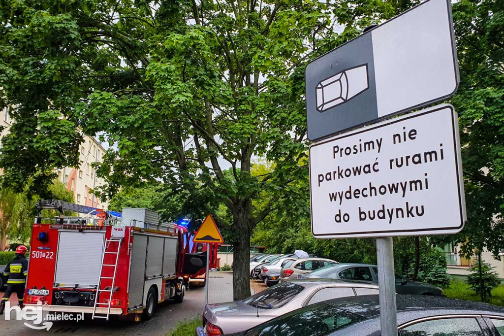 Pożar w mieszkaniu przy Spółdzielcznej