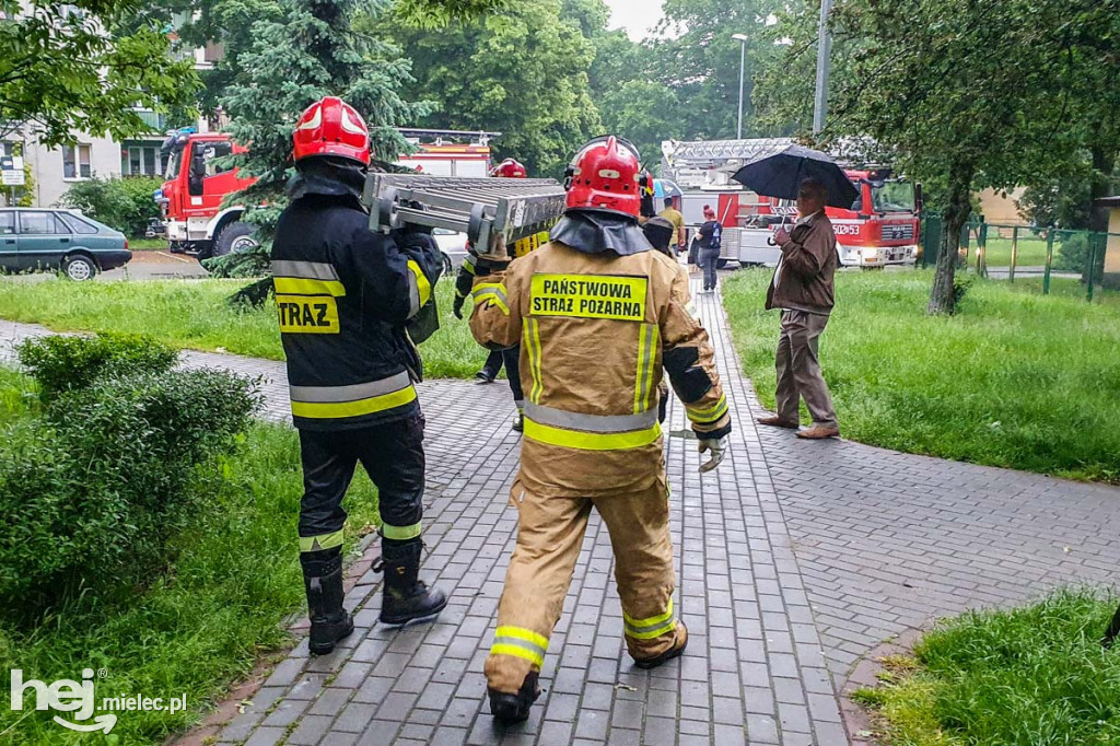 Pożar w mieszkaniu przy Spółdzielcznej