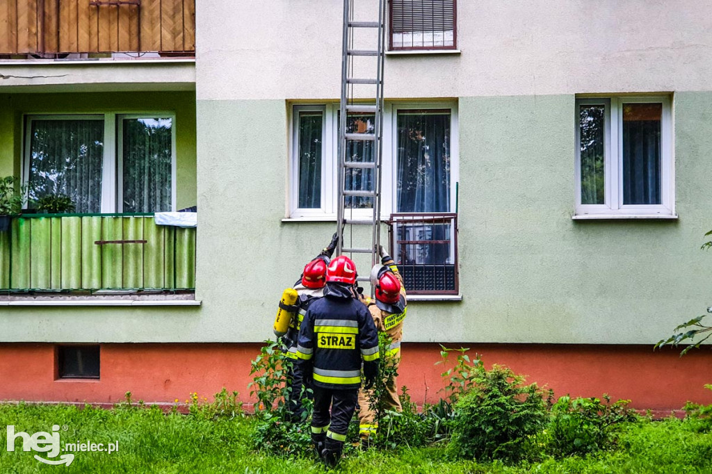 Pożar w mieszkaniu przy Spółdzielcznej