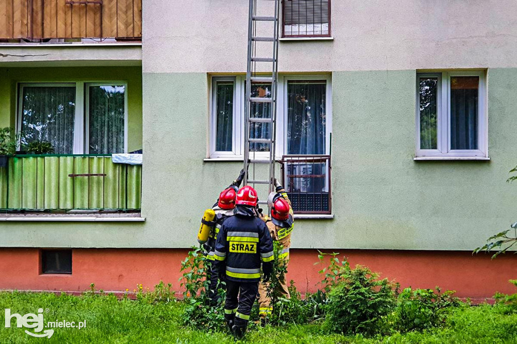 Pożar w mieszkaniu przy Spółdzielcznej