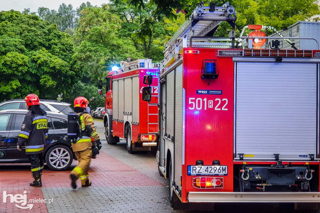 Pożar w mieszkaniu przy Spółdzielcznej