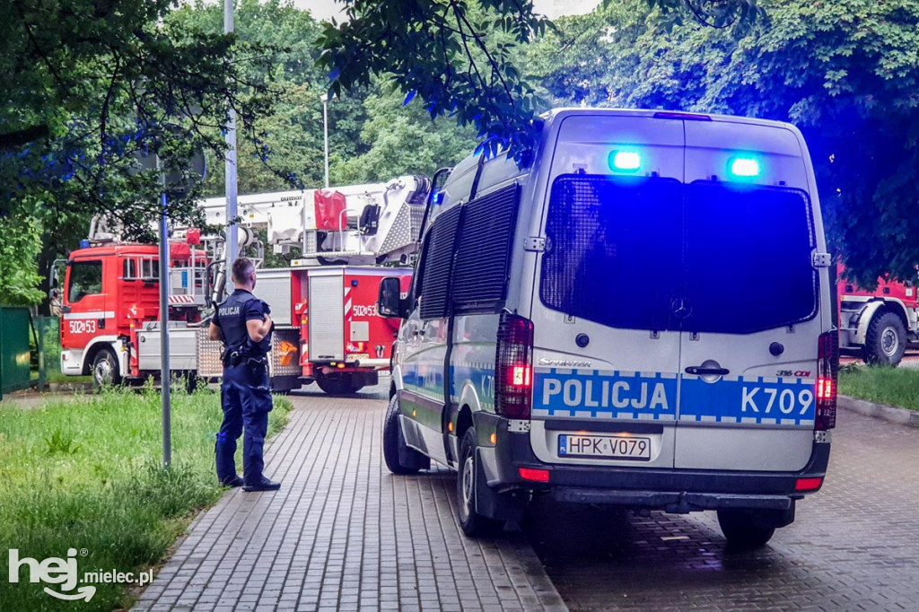 Pożar w mieszkaniu przy Spółdzielcznej