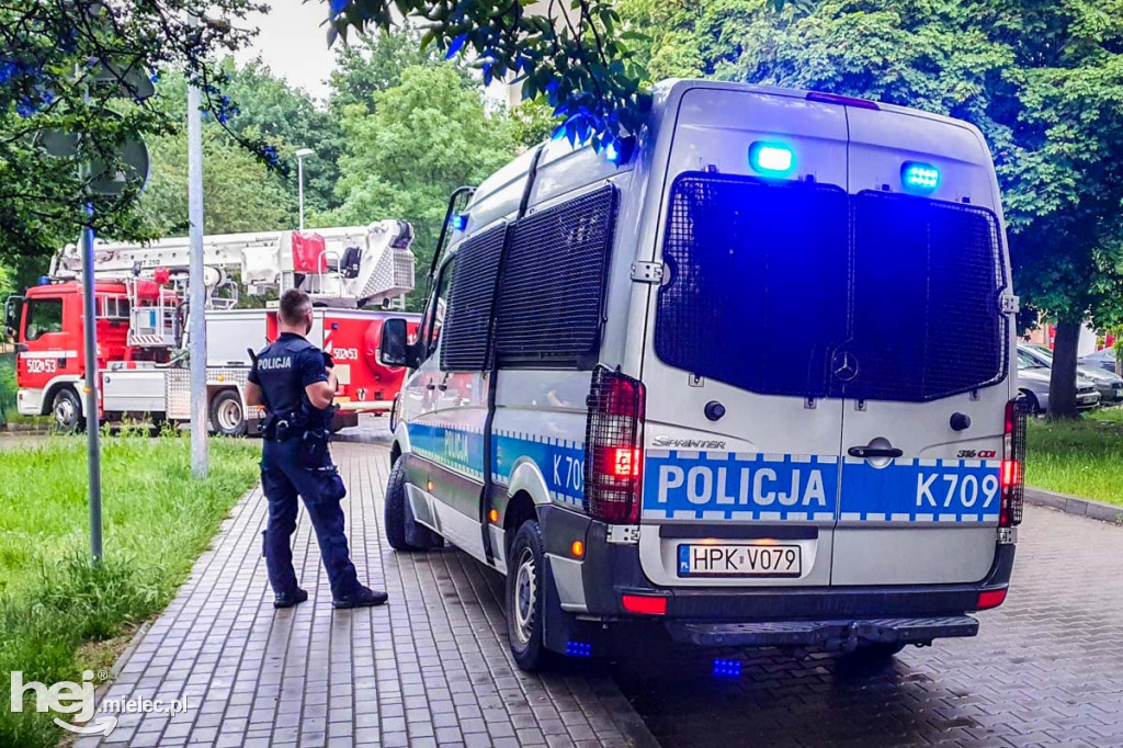 Pożar w mieszkaniu przy Spółdzielcznej