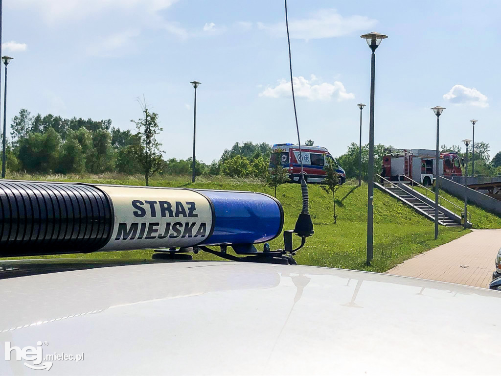 Akcja poszukiwawcza na Wisłoce