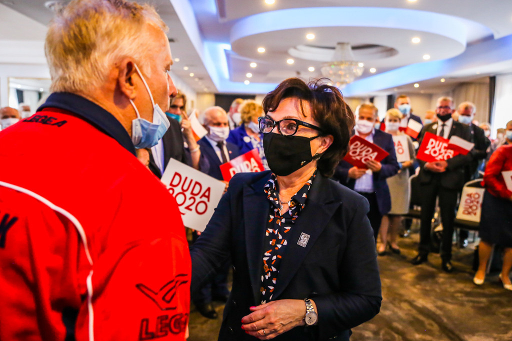 Marszałek Sejmu Elżbieta Witek w Mielcu