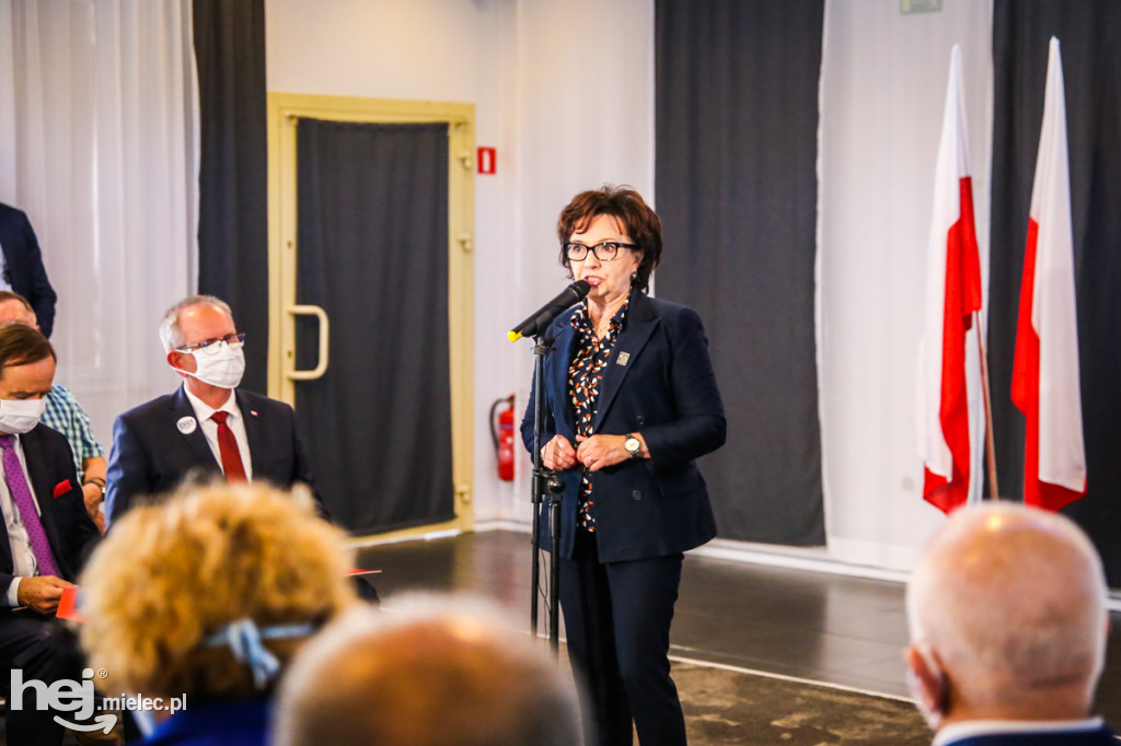 Marszałek Sejmu Elżbieta Witek w Mielcu