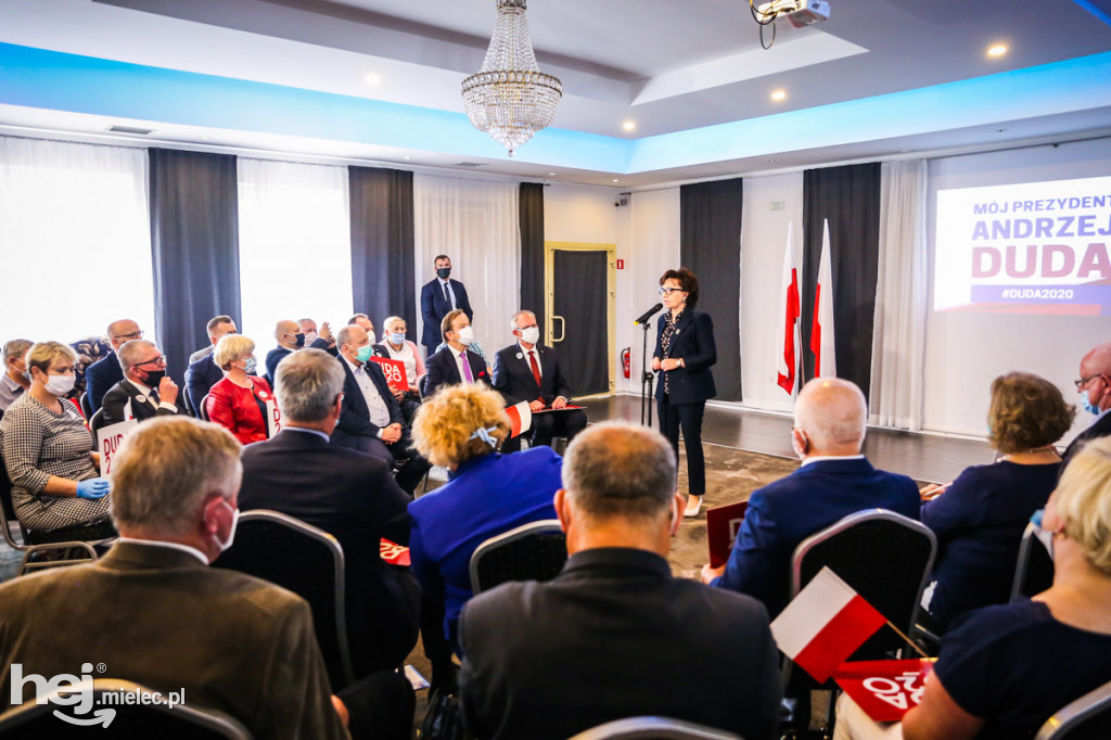 Marszałek Sejmu Elżbieta Witek w Mielcu