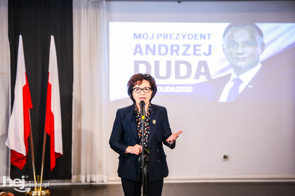 Marszałek Sejmu Elżbieta Witek w Mielcu