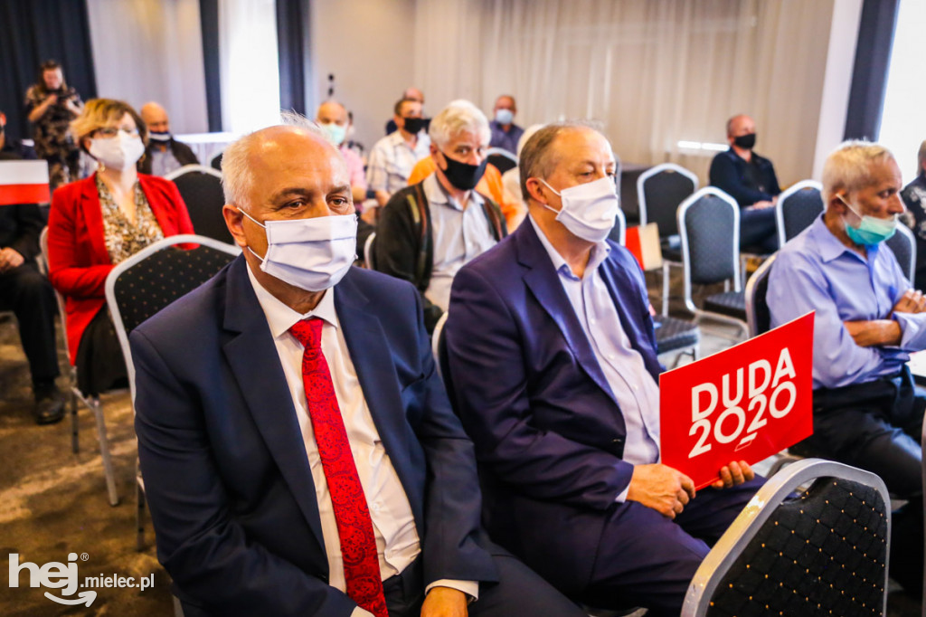 Marszałek Sejmu Elżbieta Witek w Mielcu