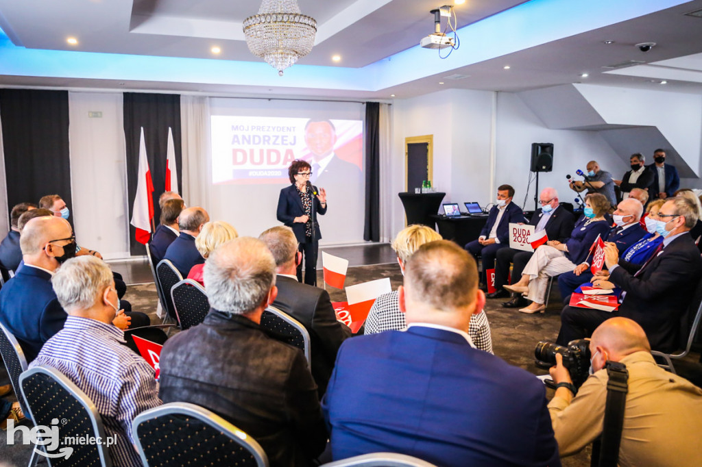 Marszałek Sejmu Elżbieta Witek w Mielcu