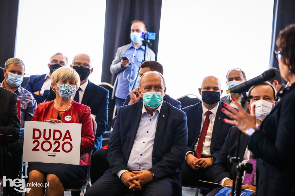Marszałek Sejmu Elżbieta Witek w Mielcu