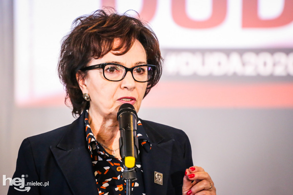 Marszałek Sejmu Elżbieta Witek w Mielcu