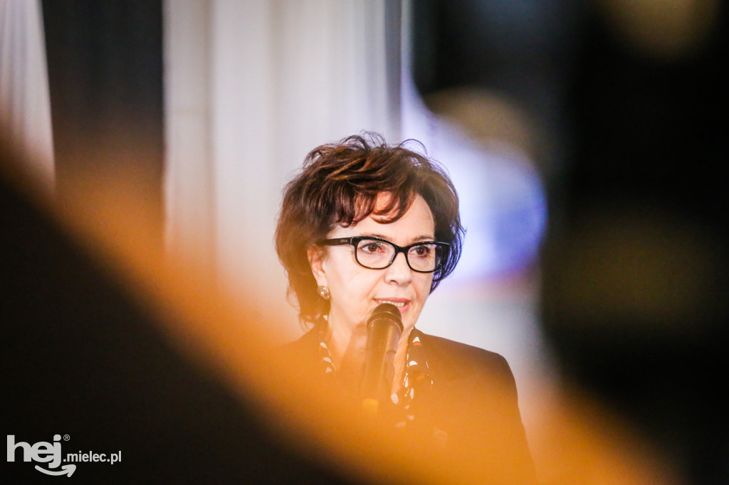 Marszałek Sejmu Elżbieta Witek w Mielcu