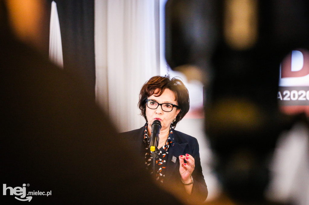 Marszałek Sejmu Elżbieta Witek w Mielcu
