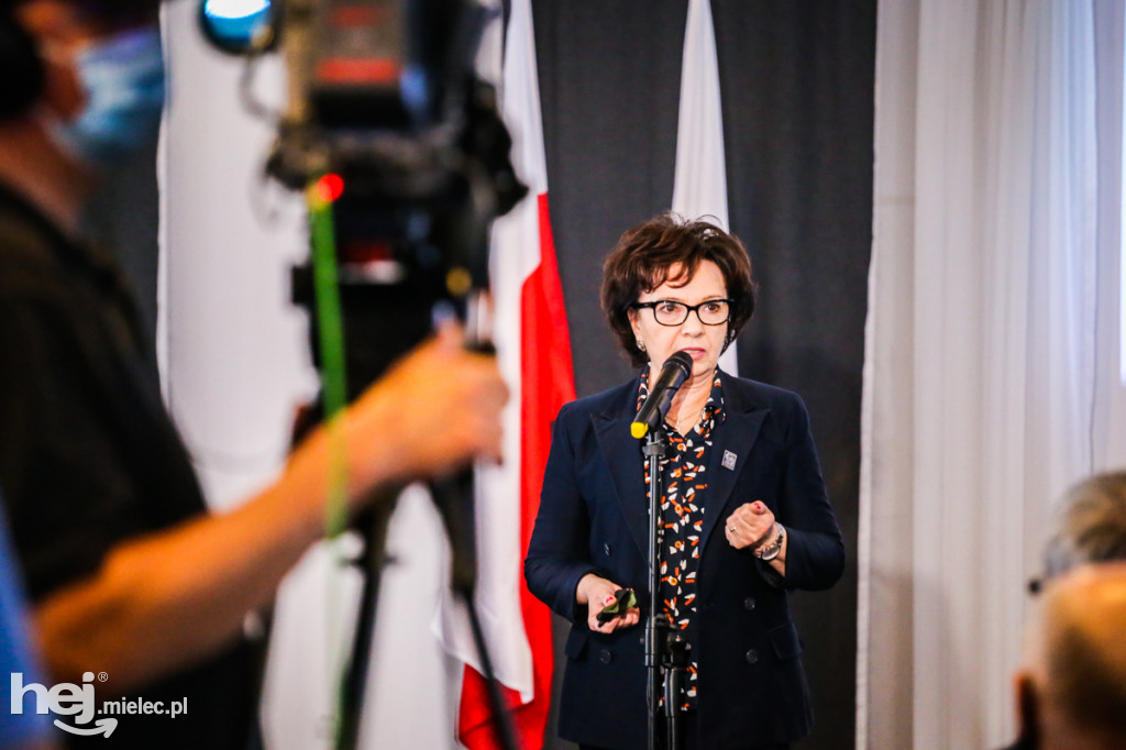 Marszałek Sejmu Elżbieta Witek w Mielcu