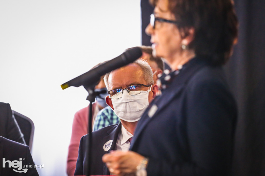 Marszałek Sejmu Elżbieta Witek w Mielcu