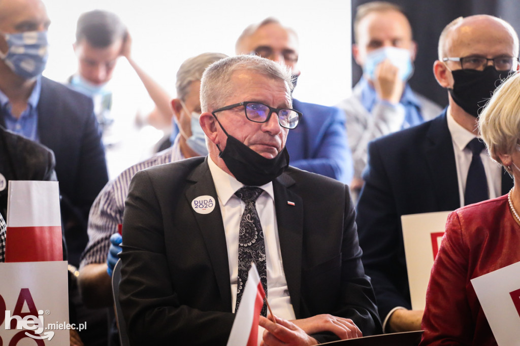 Marszałek Sejmu Elżbieta Witek w Mielcu