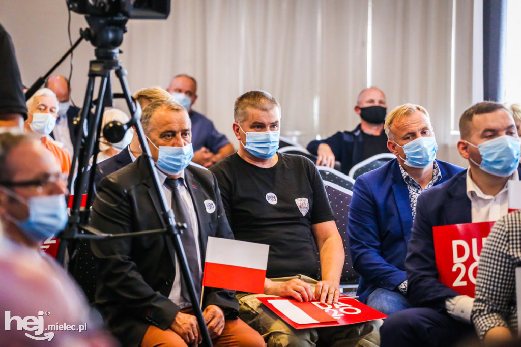 Marszałek Sejmu Elżbieta Witek w Mielcu