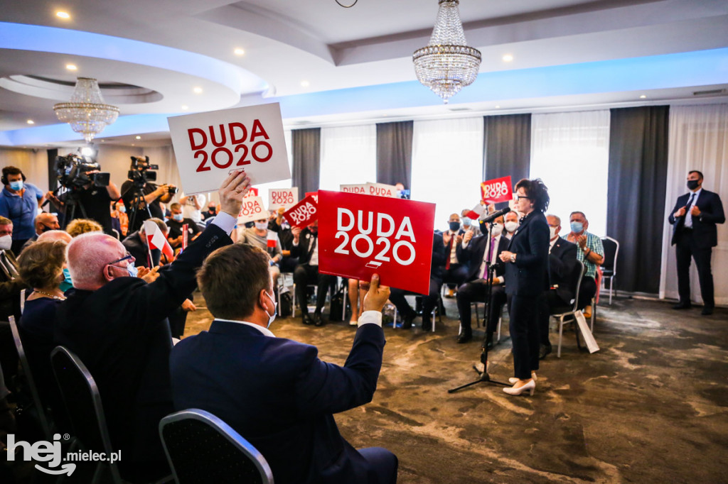 Marszałek Sejmu Elżbieta Witek w Mielcu