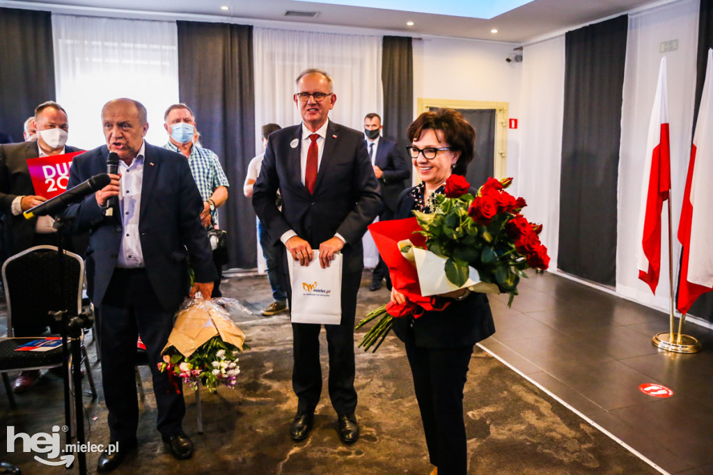 Marszałek Sejmu Elżbieta Witek w Mielcu