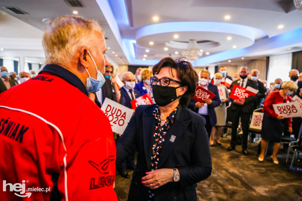 Marszałek Sejmu Elżbieta Witek w Mielcu